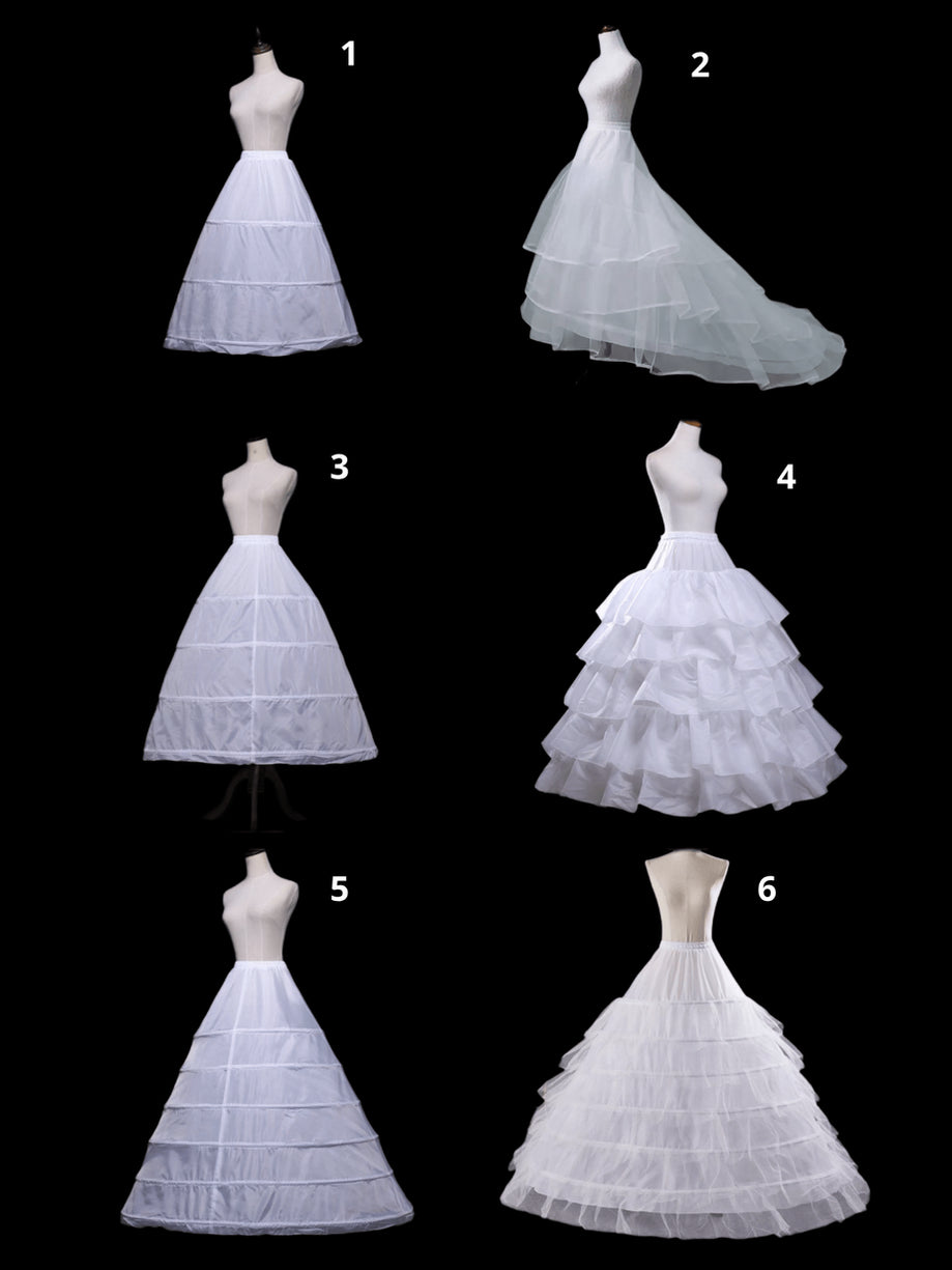 Jupons pour robe de mariée