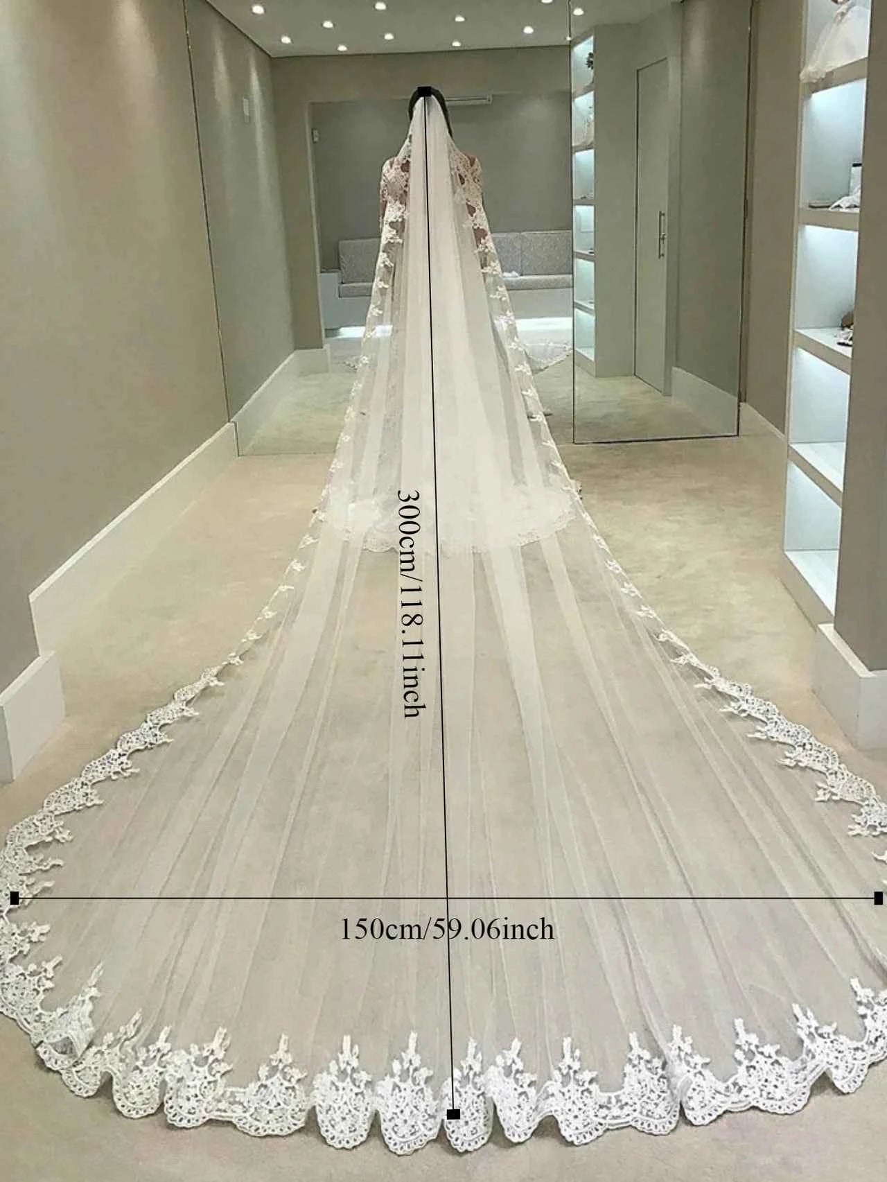 Voile de Mariage en Dentelle